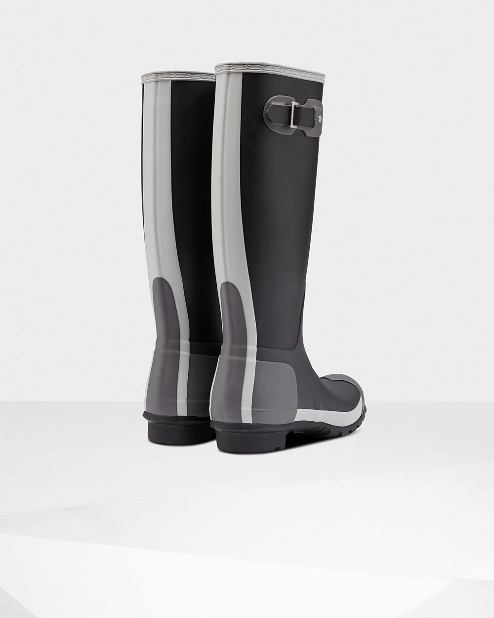 Women Hunter Original Inside Out | Tall Rain Boots Black | NZ-78943-XGWM